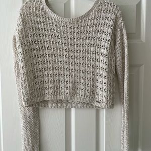 Hollister Crop Sweater
